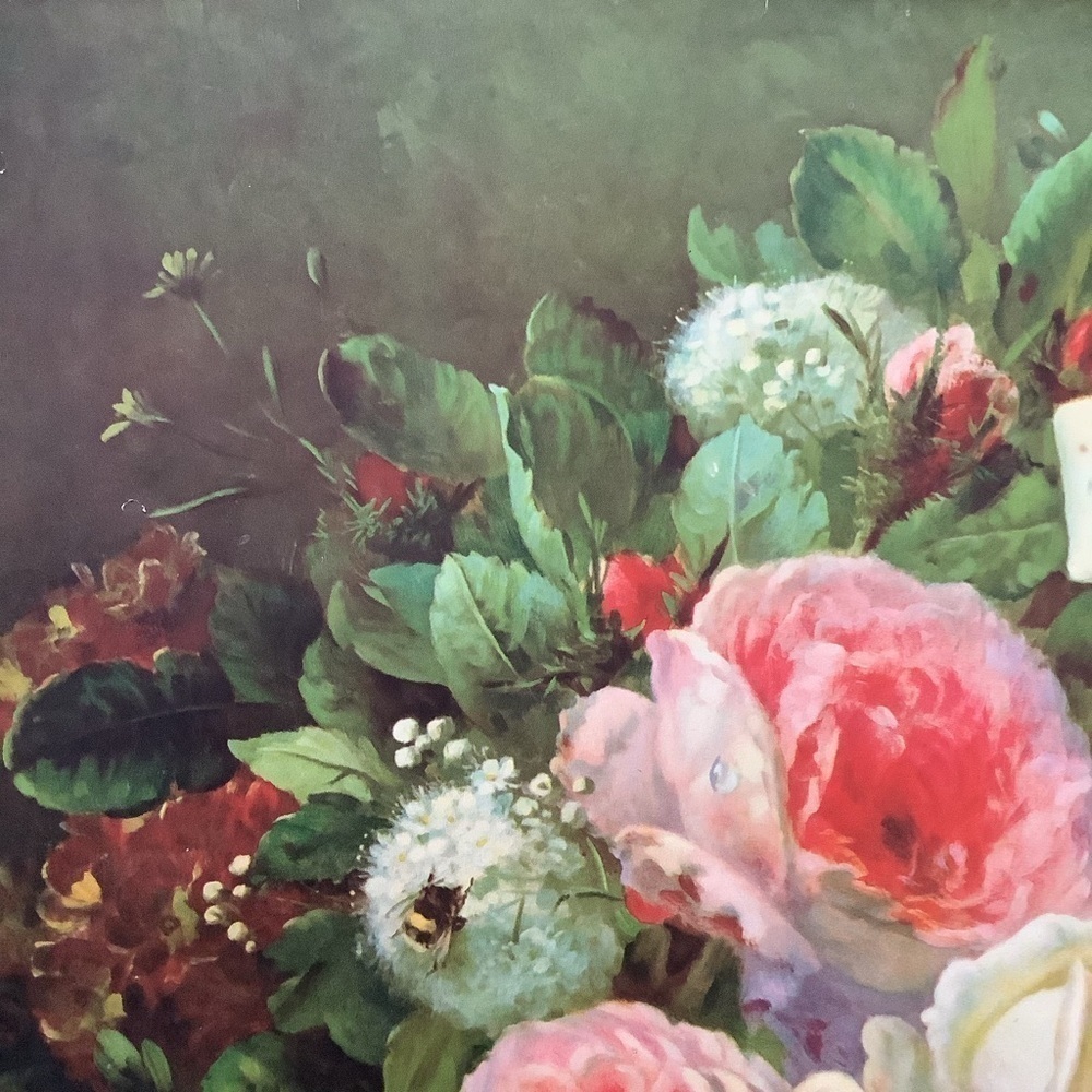 1930’s Fragrance In Bloom Jean Baptist Robie French Still Life Litho Print - Picture 3 of 12
